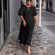 Juliana - Elegant Puff-Sleeve Dress