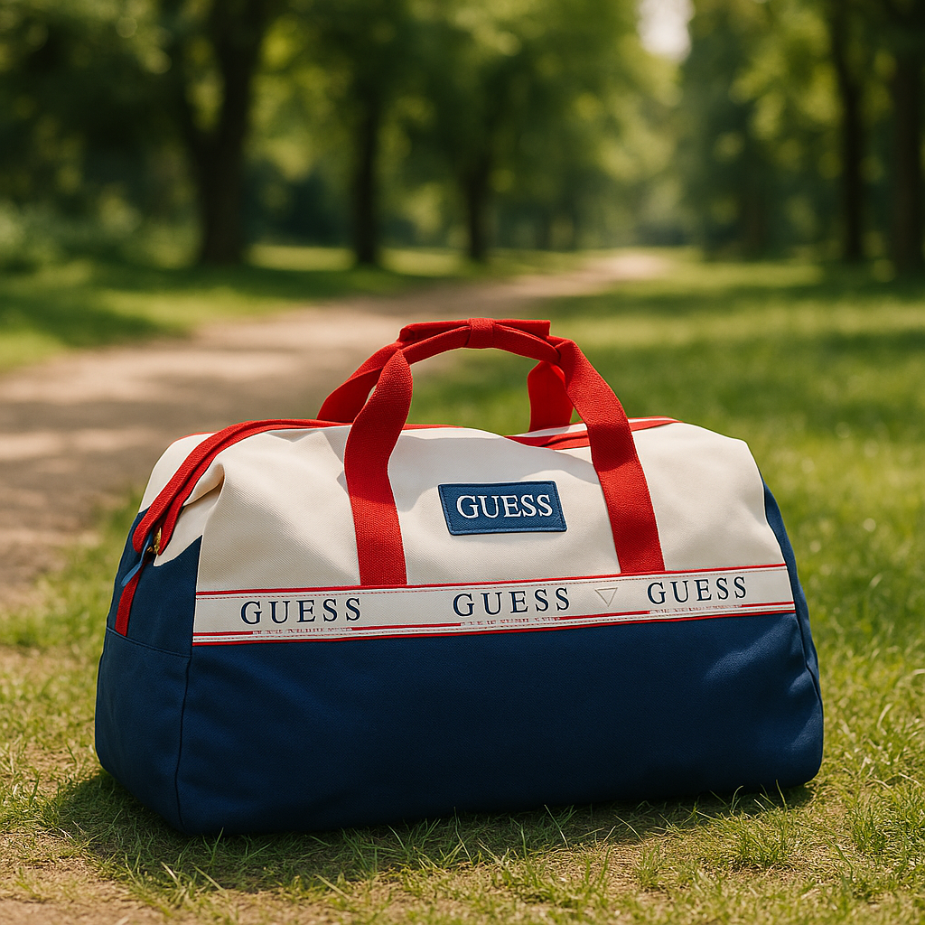 Guess duffel or gym-style bag