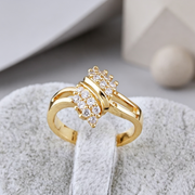 Girls Fashion Korean Fashion Zircon Ring