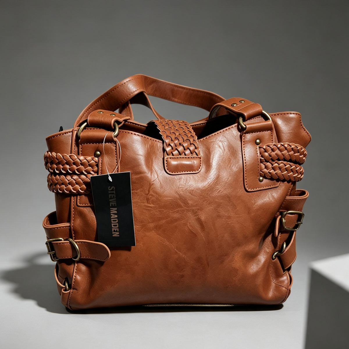 Steve Madden BSamba Leather Purse Satche