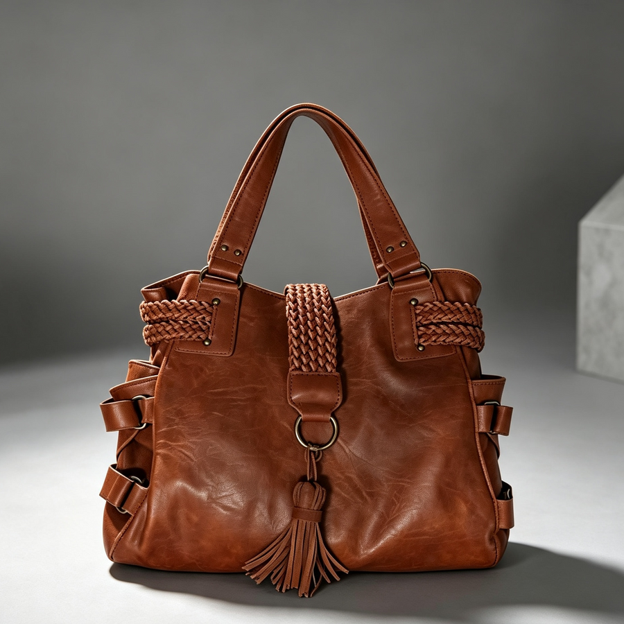 Steve Madden BSamba Leather Purse Satche