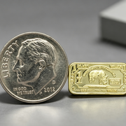 Collectors Clad One Gram Rhino Bar