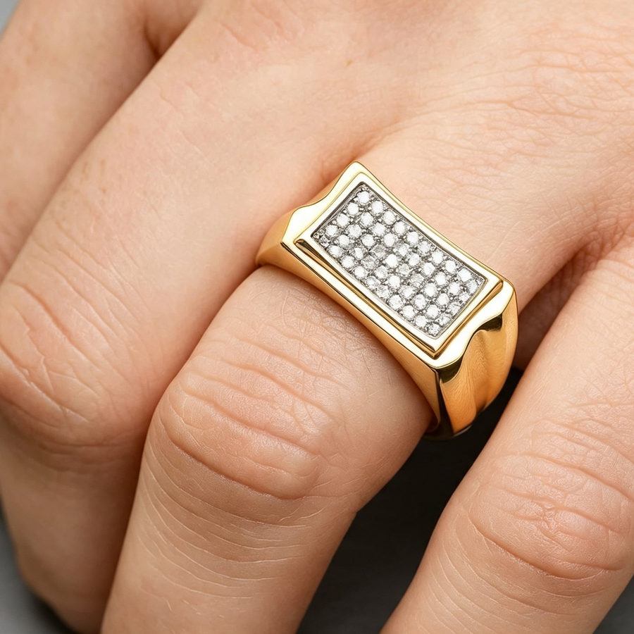 Powerful Diamond Designer Ring