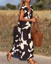 Kendall - Relaxed Abstract Dress