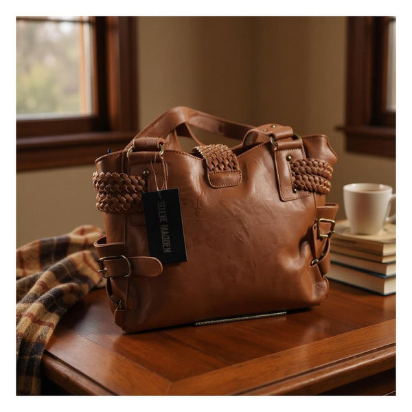 Steve Madden BSamba Leather Purse Satche
