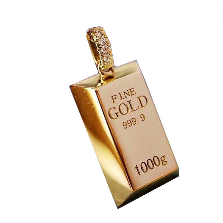 18K Gold Pendant With The Same Necklace