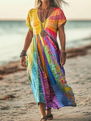 Lea | Bohemian Sun Design Dress