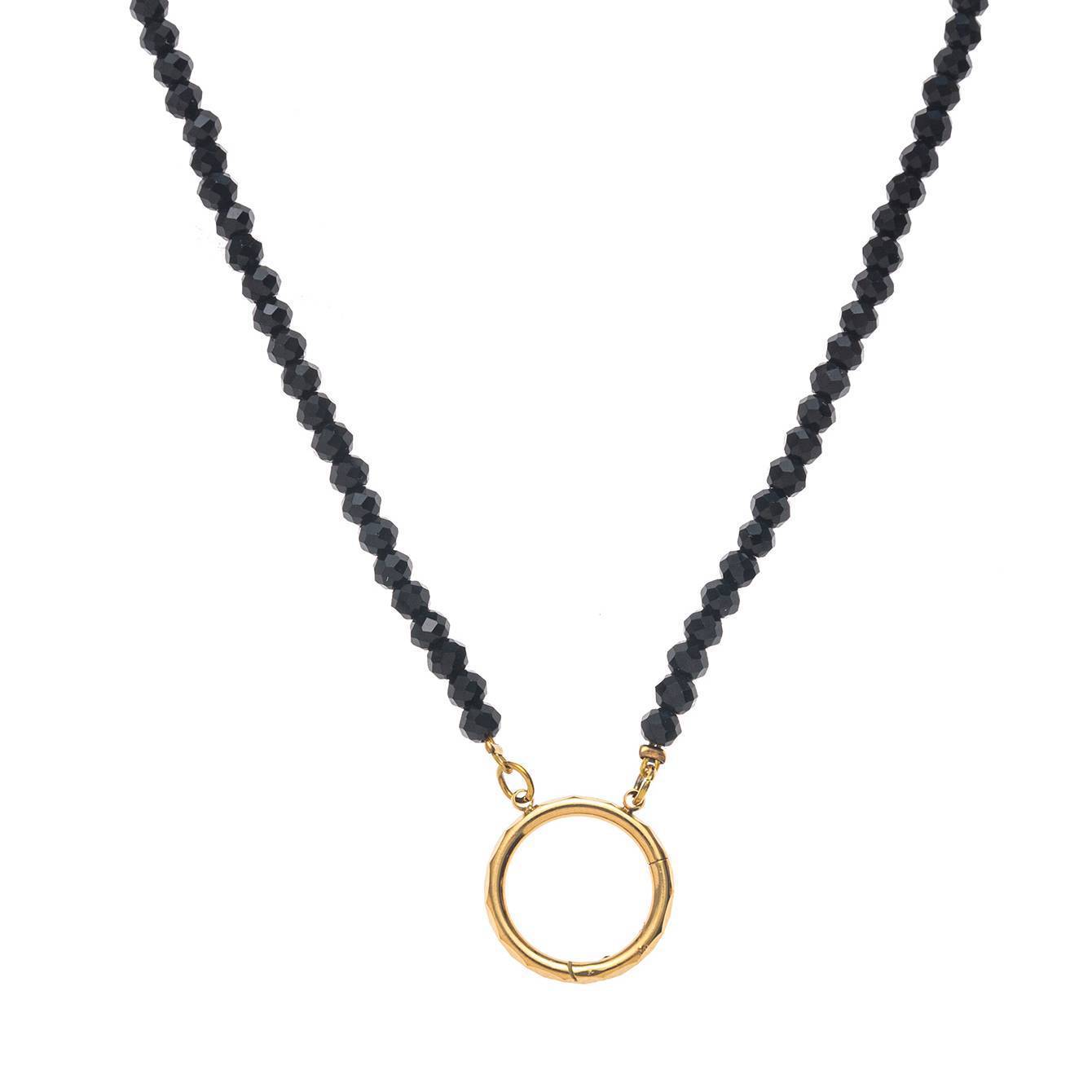 Stainless Steel DIY Vacuum Plating 18K Gold Color Protection Necklace
