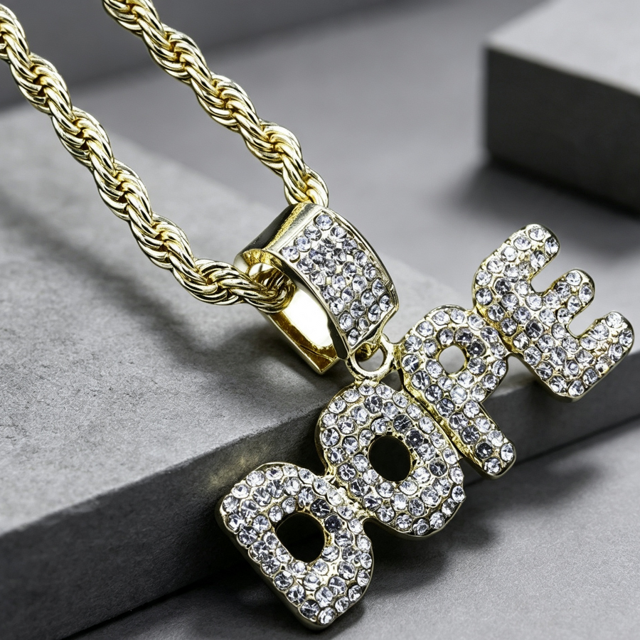 DOPE Necklace 24" - Gold