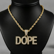 DOPE Necklace 24" - Gold
