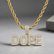 DOPE Necklace 24" - Gold
