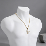 I Love You Handmoji Necklace 24"