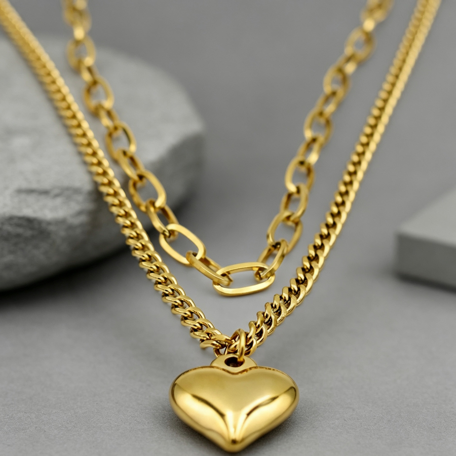 Pure of Heart Necklace 17"