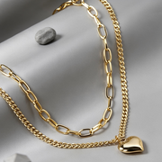 Pure of Heart Necklace 17"