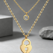Secret Lock Necklace 16"