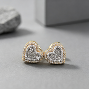 Diamond Fancy Heart Earring