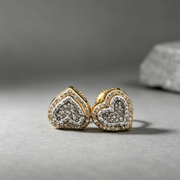Diamond Fancy Heart Earring