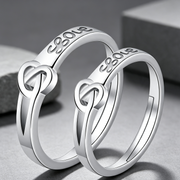 Moissanite Couple Engagement Rings