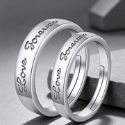 Moissanite Couple Engagement Rings