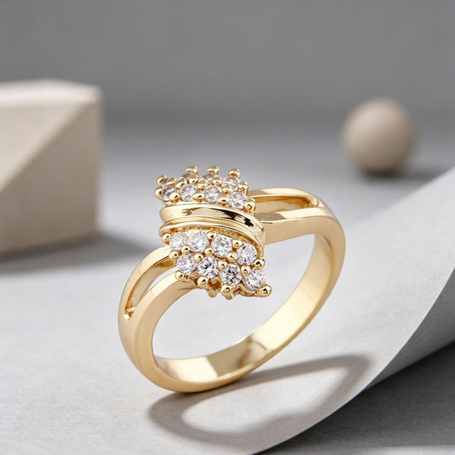 Girls Fashion Korean Fashion Zircon Ring