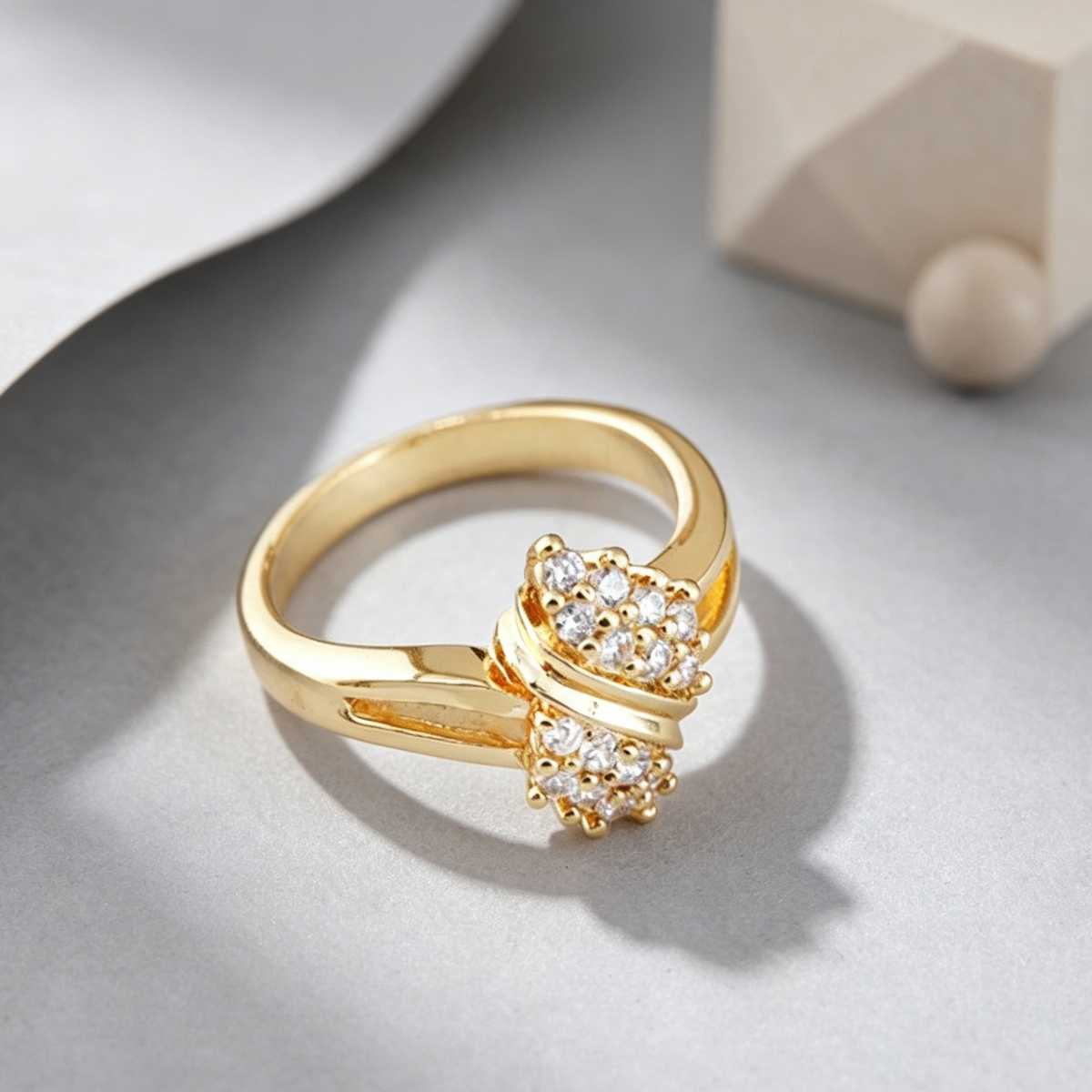 Girls Fashion Korean Fashion Zircon Ring