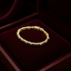 Garnet & Diamond Bracelet