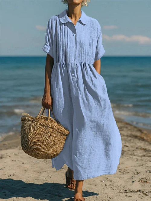 Alice | Button Shirt Dress
