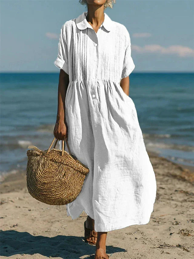 Alice | Button Shirt Dress
