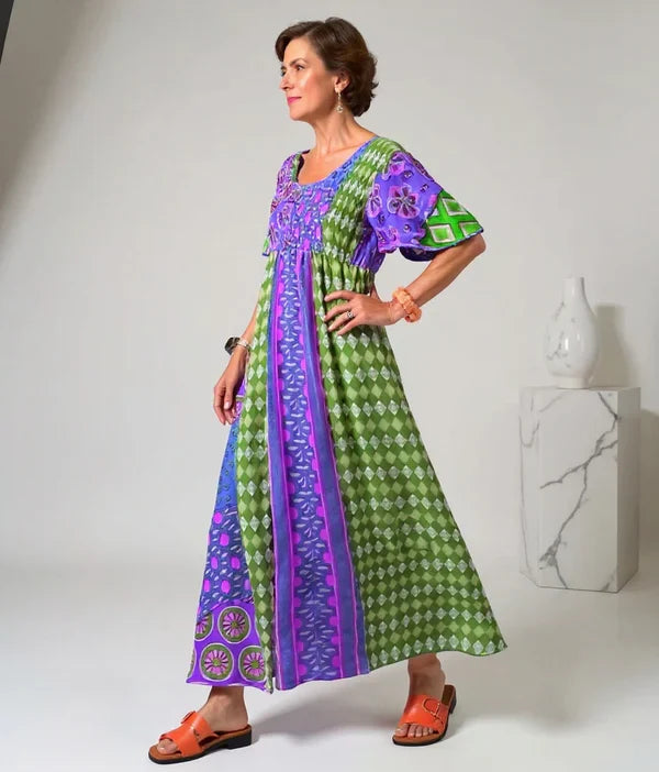 Corinne | Colourful Bohemian Dress
