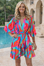 Selene | Bohemian Irregular Mini Dress