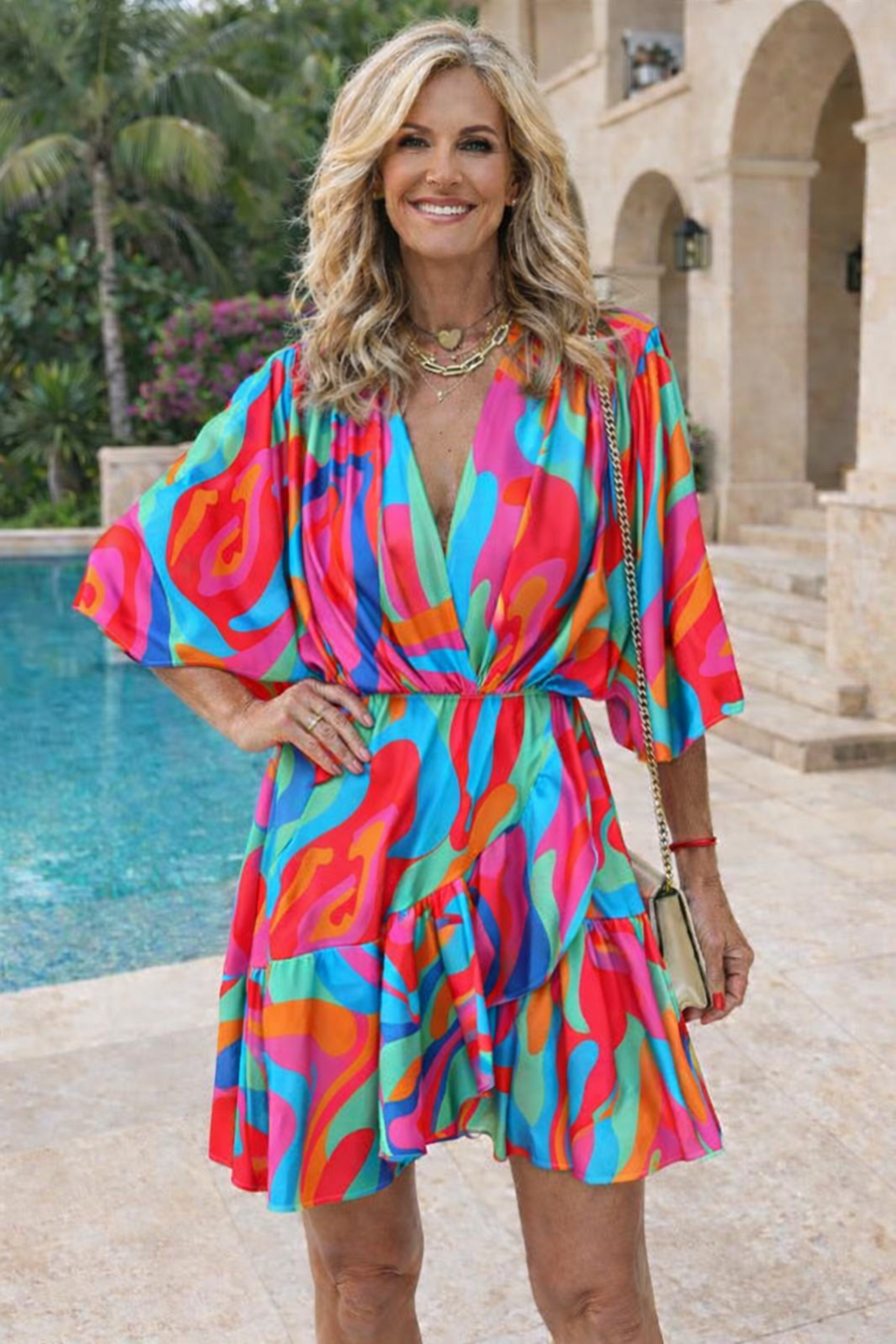 Selene | Bohemian Irregular Mini Dress