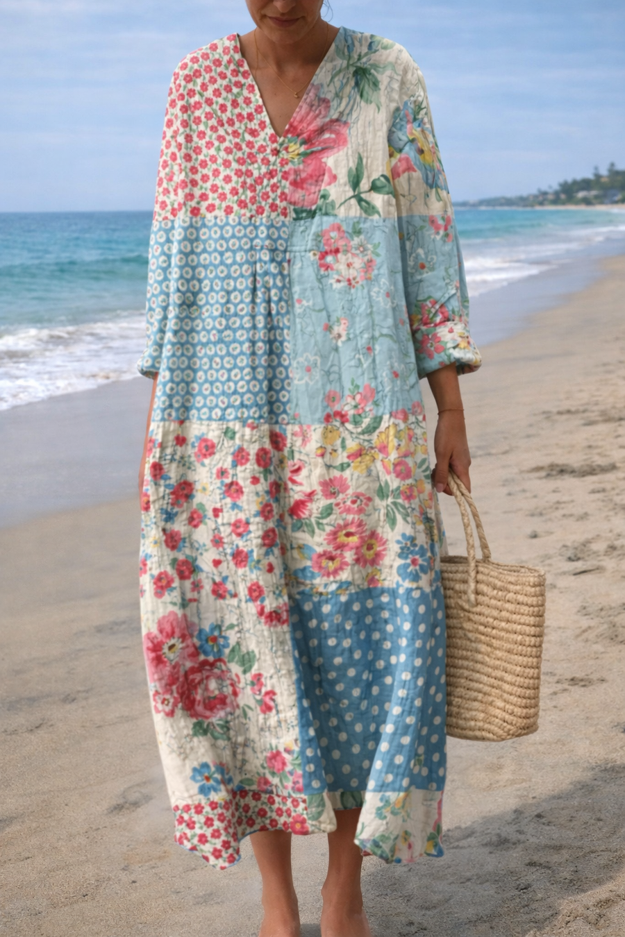 Emma | Artistic Print Dress