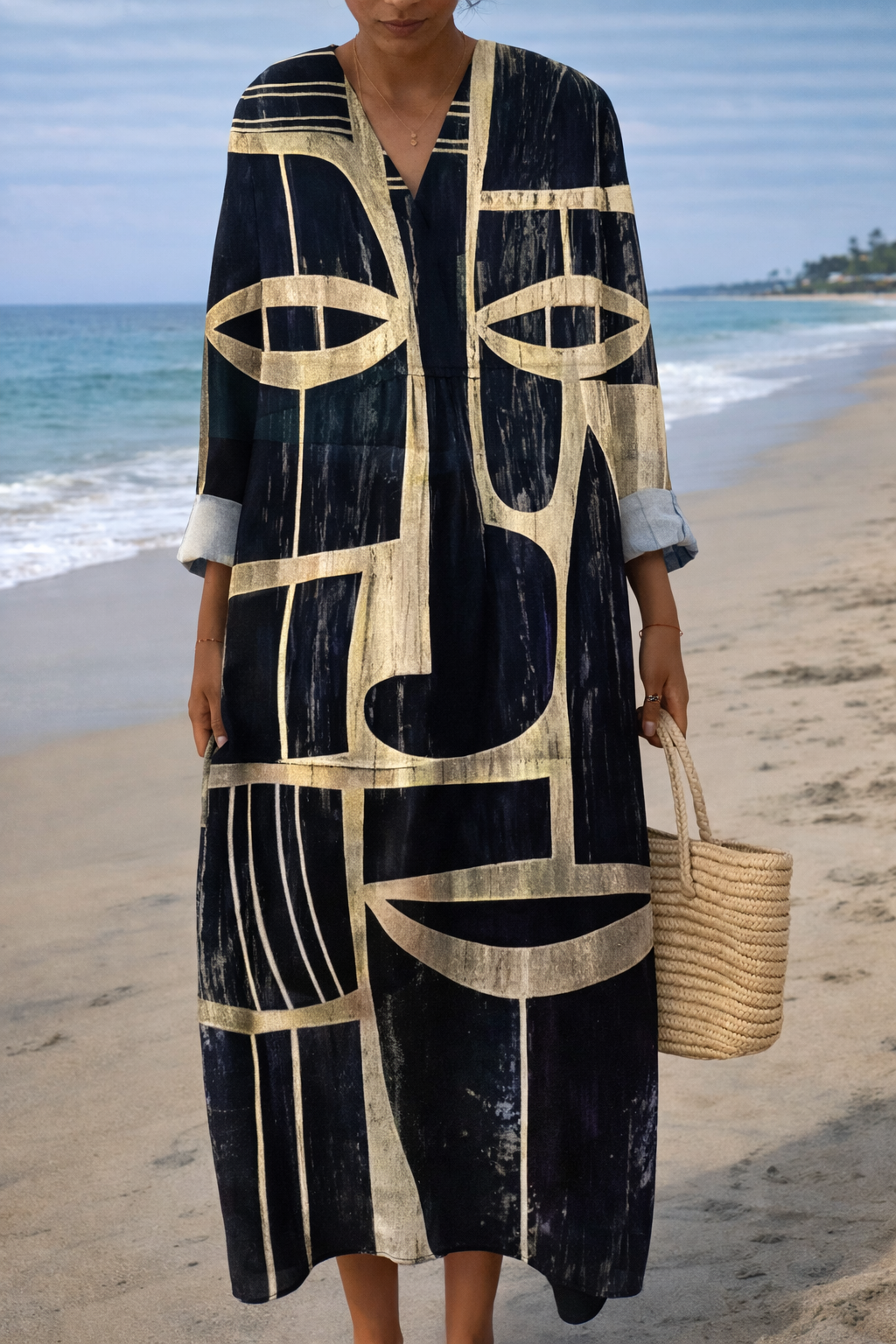 Vivian | Prism Print Dress