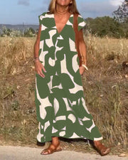 Kendall - Relaxed Abstract Dress