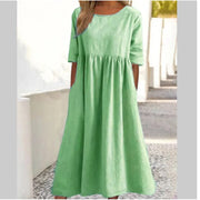 Casual Everyday Loose Dress with Pockets
