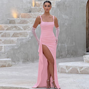 MARILYN | Formal Slip Maxi Dress