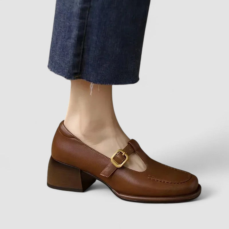 Kyrahnae | Orthopedic T-Strap Mary Jane Shoes