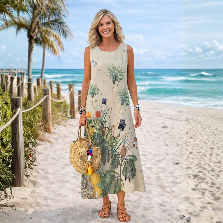 Sophia | Sleeveless Maxi Dress