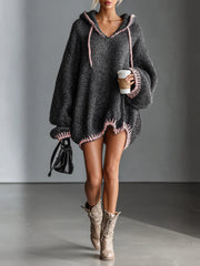 Hooded Mini Dress