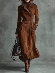 Timeless Double-Breasted Coat