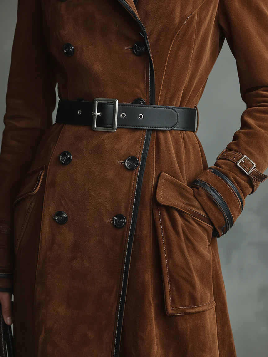Timeless Double-Breasted Coat