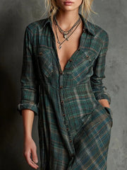 Savannah | Button-Down Western Dress