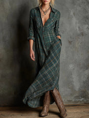 Savannah | Button-Down Western Dress