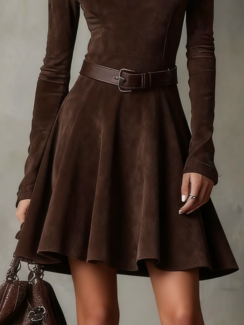 Vintage Turtleneck Mini Dress