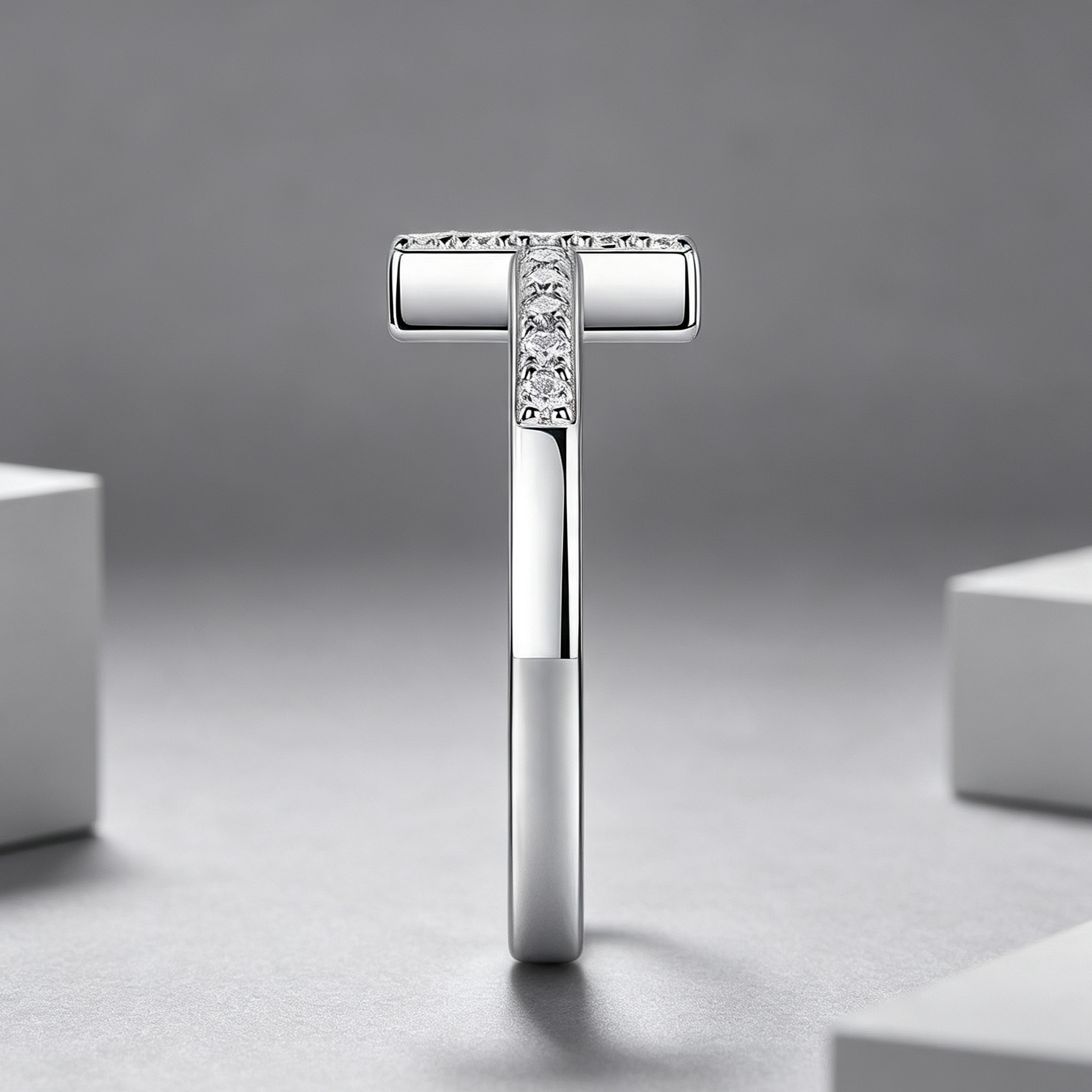 Holy Light Cross - A Fashionable And Luxurious Jewelry Piece Set With Moissanite S925 Sterling Silver And Platinum-plated Diamond