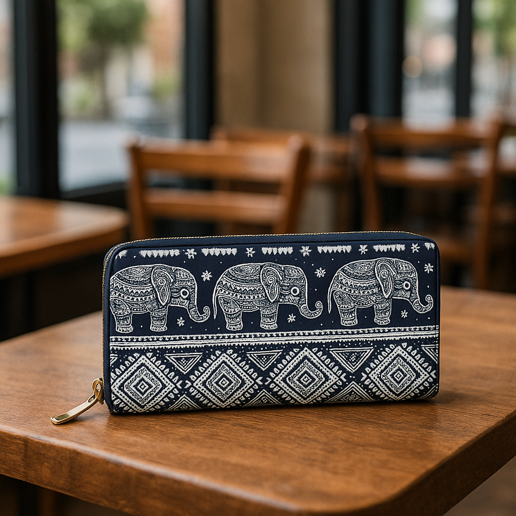 Enthnic Stylish Animal Elephant Pattern Women Casual