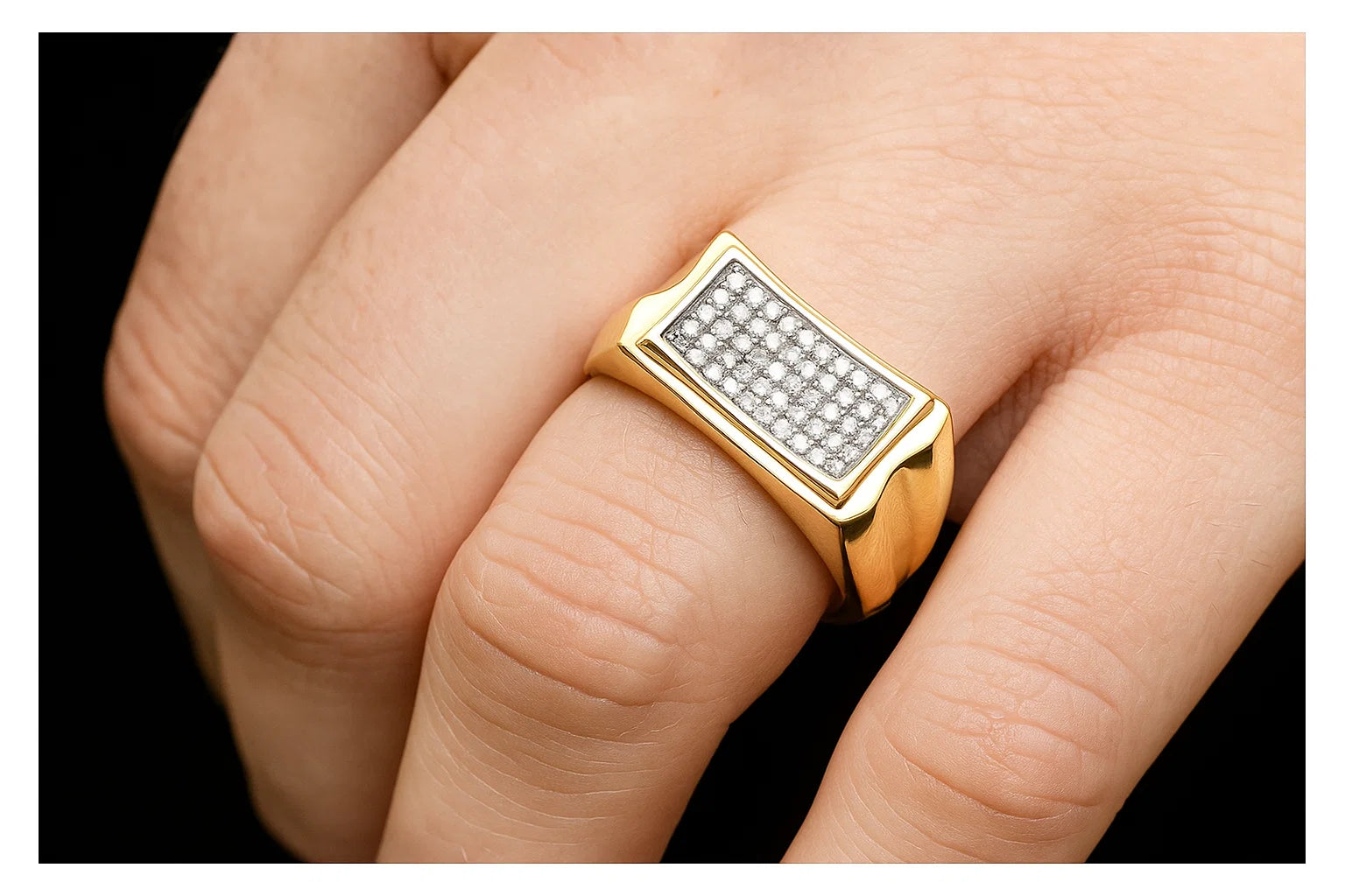 Powerful Diamond Designer Ring