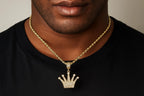 Iced Out Royalty Crown Necklace
