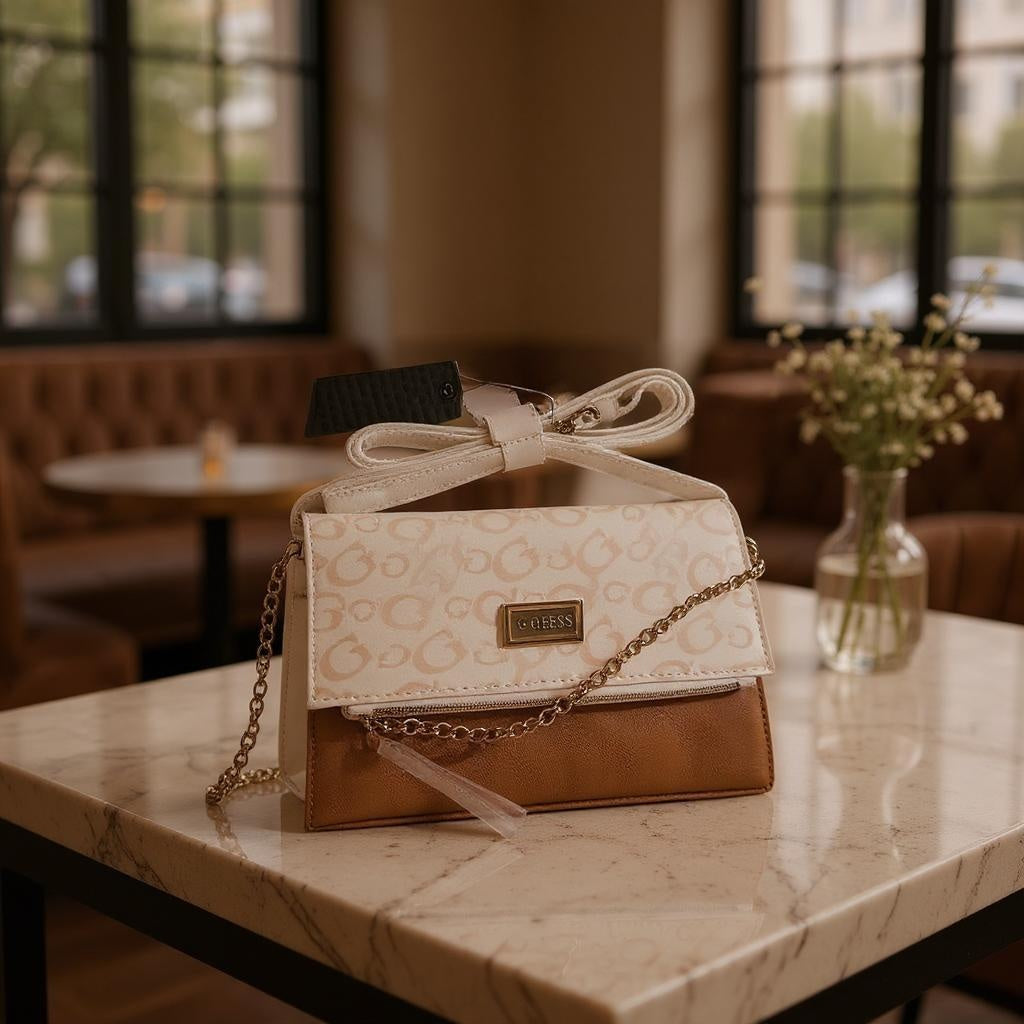 Guess Saffron Crossbody Leather