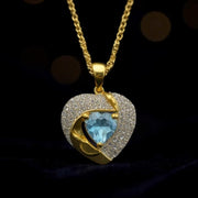 Heart Necklace Gold